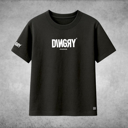 TEE SHIRT x DINGRY - BLACK WHITE