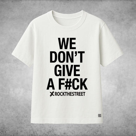 TEE SHIRT x WDGAF - WHITE BLACK